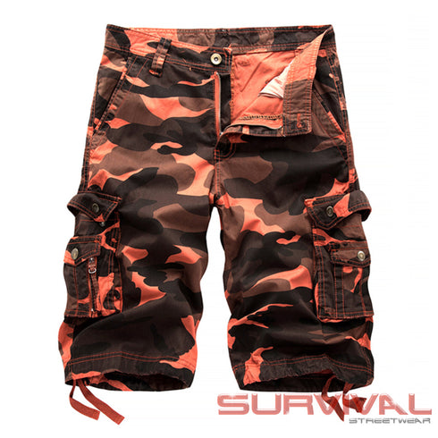 Camouflage Cargo Shorts